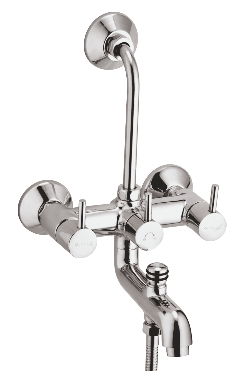 Glanza Hi-Flow | Hi-26 Wall Mixer 3 in 1