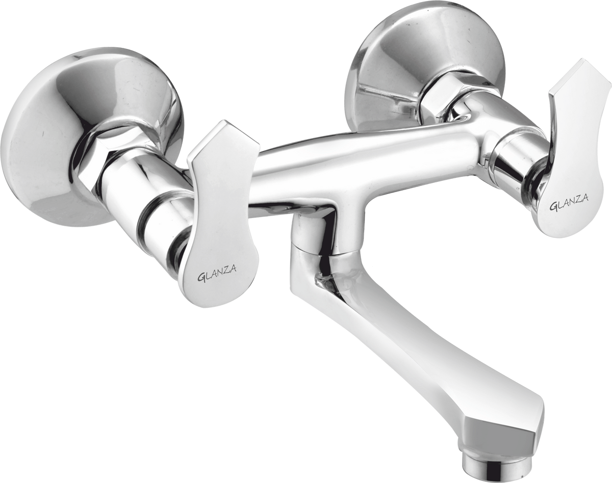 Wall Mixer Non-Telephonic LF-23 – Glanza Leaf Collection