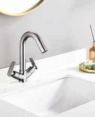 Centre Hole Basin Mixer MN-18 | Glanza Moon
