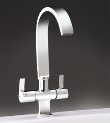 Centre Hole Basin Mixer Casted – EG-19 | Glanza Edge Collection