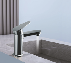 AR-27 Single Lever Basin Mixer | Glanza Arrow Collection