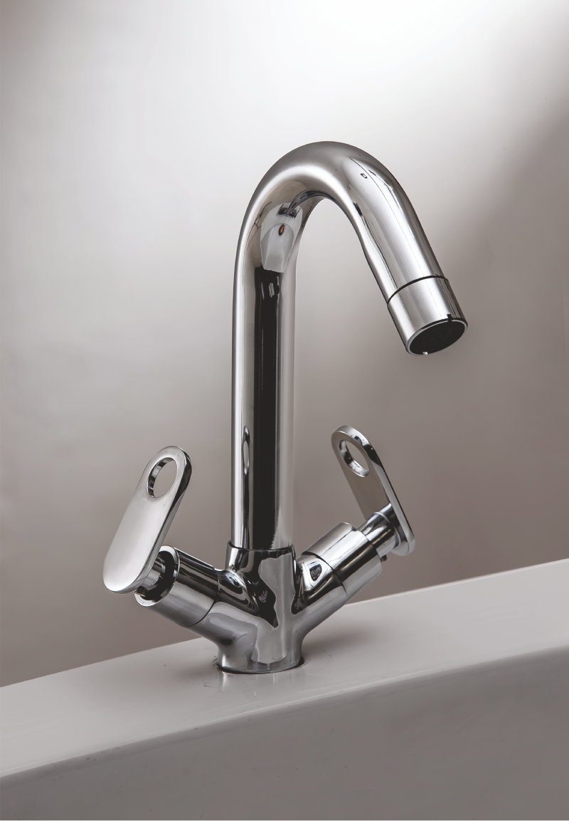 Centre Hole Basin Mixer OR-18 | Glanza Oreo
