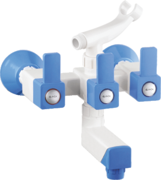 Wall Mixer Telephonic with Crutch – Glanza CUBA PRO (CUP-PTMT-25)