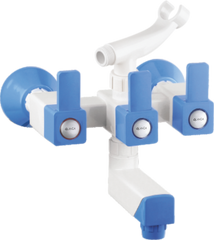 Wall Mixer Telephonic with Crutch – Glanza CUBA PRO (CUP-PTMT-25)