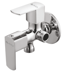 Angle Valve 2-in-1 – CU-17 | Glanza Cubix Collection