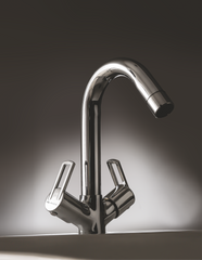 Centre Hole Basin Mixer – AE-18 | Glanza Arise Collection