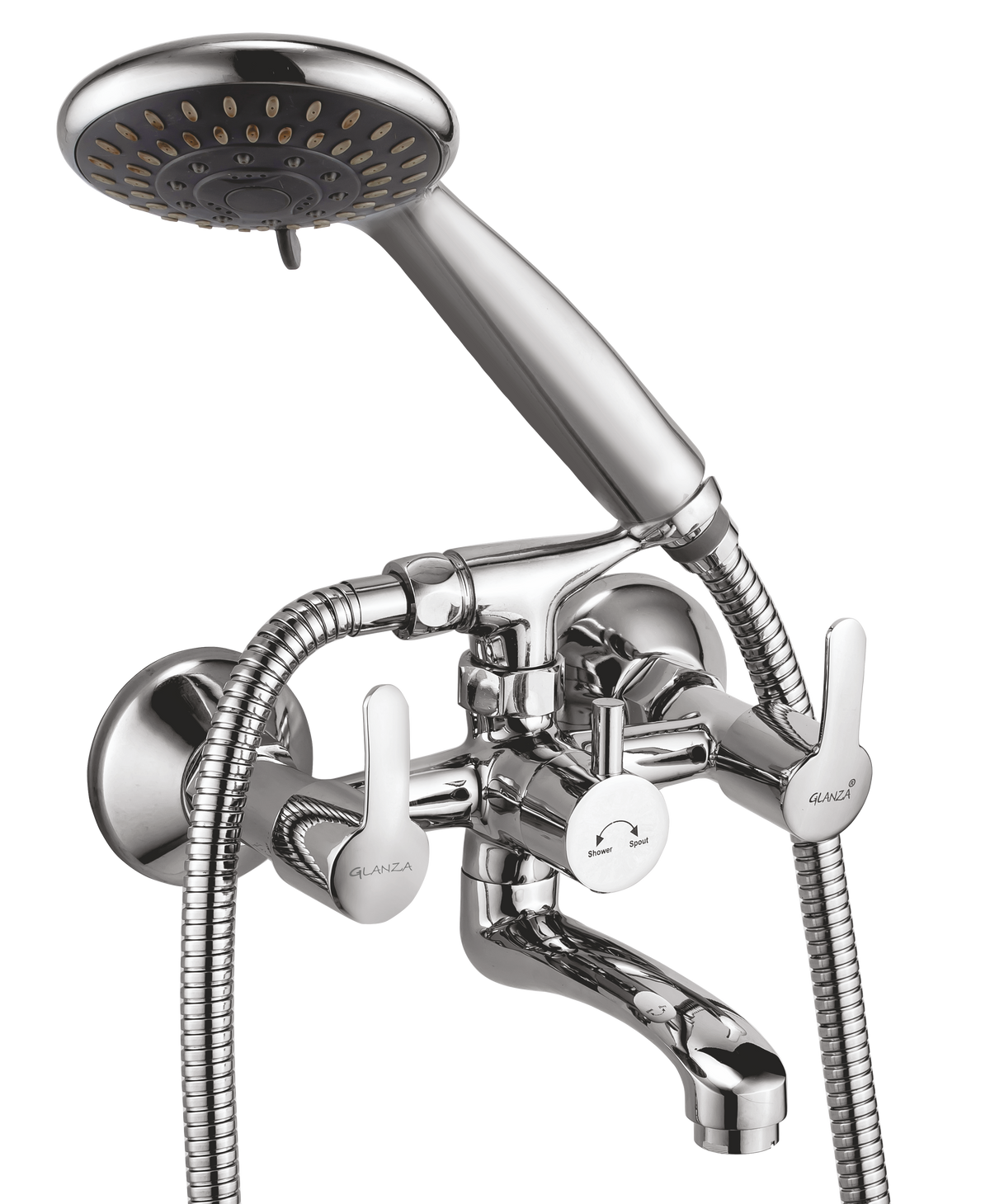 Wall Mixer Telephonic with Crutch – MG-25 | Glanza Magna