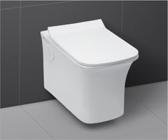 Glanza-Wall Hung Closet Simona | Syphonic Flushing 535x355x365mm | Ceramic Western Toilet/Water Closet |