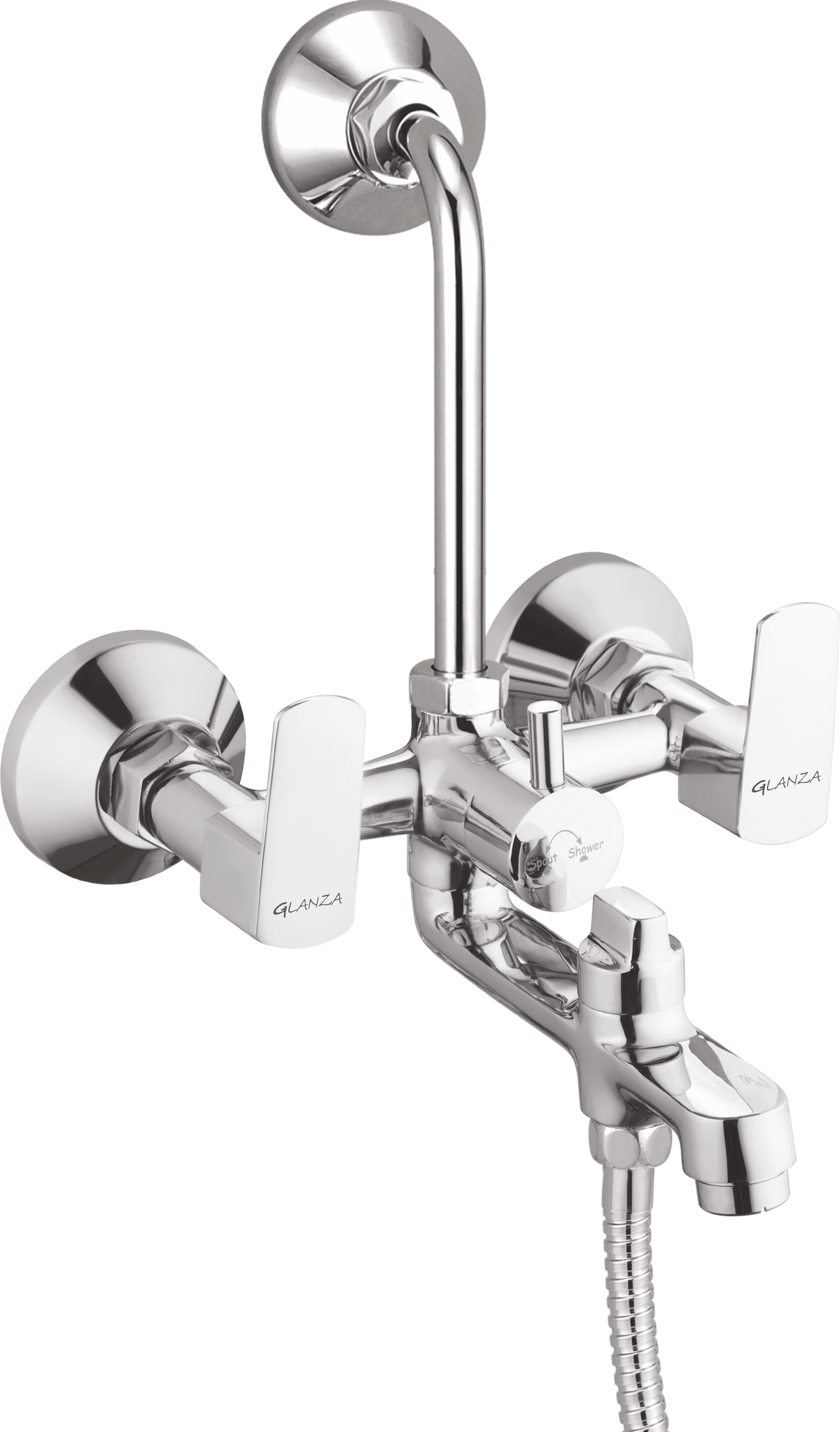 Wall Mixer 3 in 1 – CU-26 | Glanza Cubix Collection