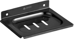 Soap Dish GSD-252B Black | Glanza Royal