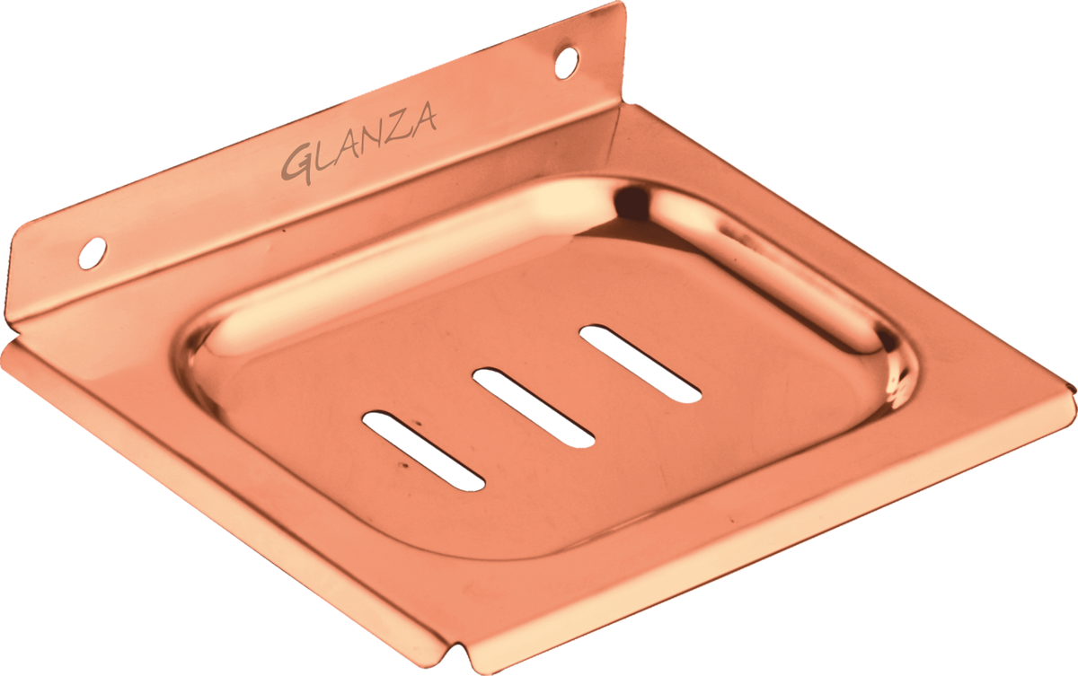 Soap Dish GSD-252RG Rose Gold | Glanza Royal