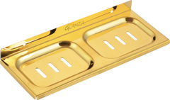 Soap Dish GSD-253G Gold | Glanza Royal