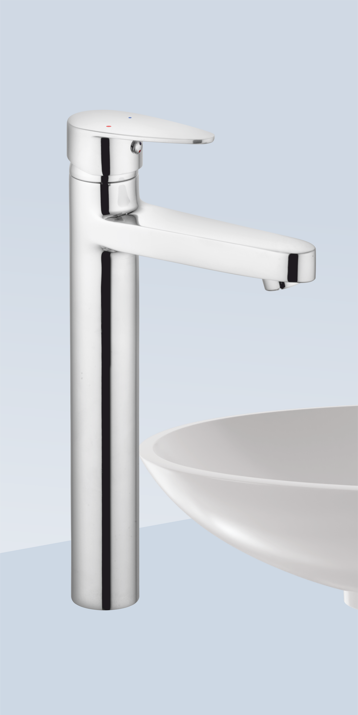 AR-27 Single Lever Basin Mixer Tall Body | Glanza Arrow Collection