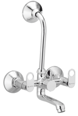 Wall Mixer Telephonic with L-Bend – OL-24 | Glanza Olive Collection