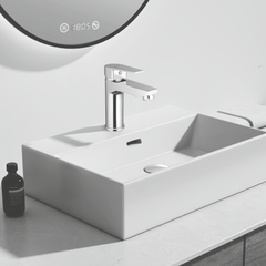 AS-27 Single Lever Basin Mixer | Glanza Aster Collection