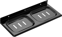 Soap Dish Black GSD-253B | Glanza Royal