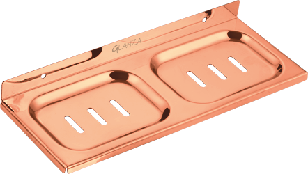 Soap Dish Rose Gold GSD-253RG | Glanza Royal