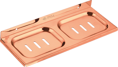 Soap Dish Rose Gold GSD-253RG | Glanza Royal