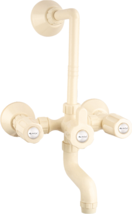 Wall Mixer Telephonic with L-Bend – Glanza EURO (EUR-PTMT-24)