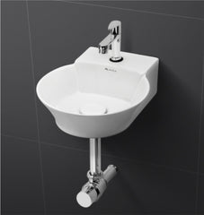 Glanza Wall Hung Basin Nexa | 350x300x100mm | Ceramic