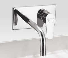 AS-33 Single Lever Basin Mixer Wall Mounted | Glanza Aster Collection