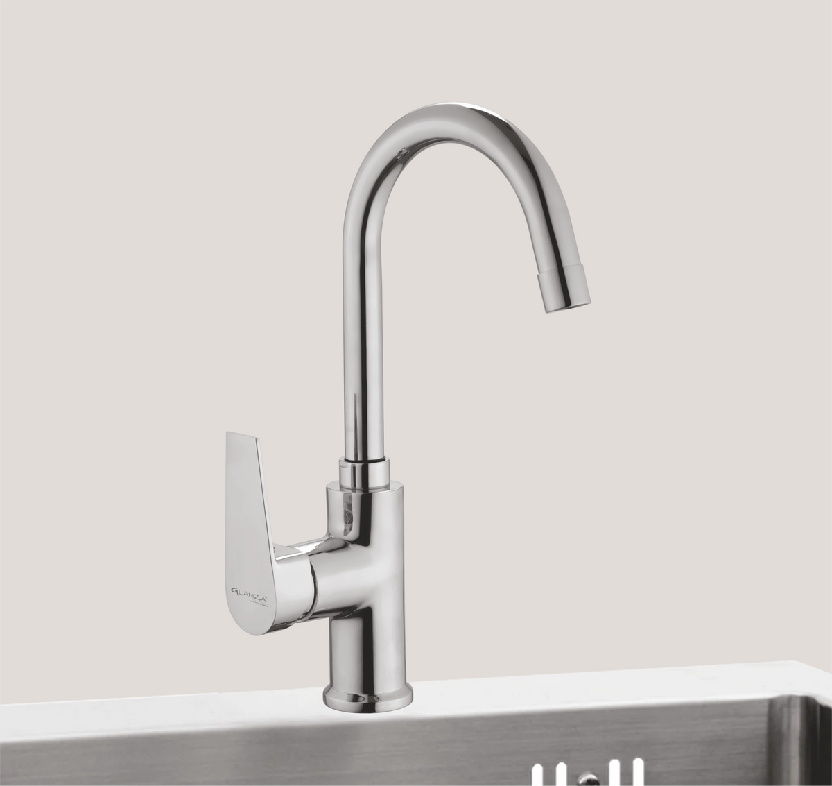 Single Lever Sink Mixer Table Mounted – ER-29 | Glanza Eros Collection