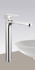 Single Lever Basin Mixer Tall Body – CU-28 | Glanza Cubix Collection