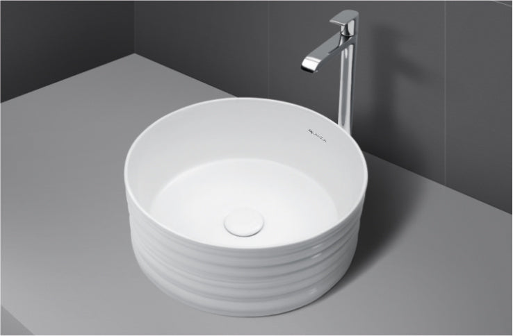 Glanza Table Top Basin Jules | 400x400x160mm | Ceramic