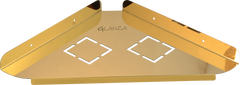 Corner Shelf Fancy Gold GCS-554G | Glanza