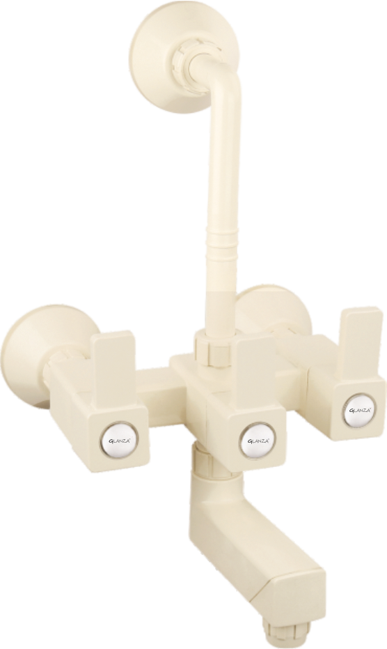 Wall Mixer Telephonic with L-Bend – Glanza CUBA (CUB-PTMT-24)