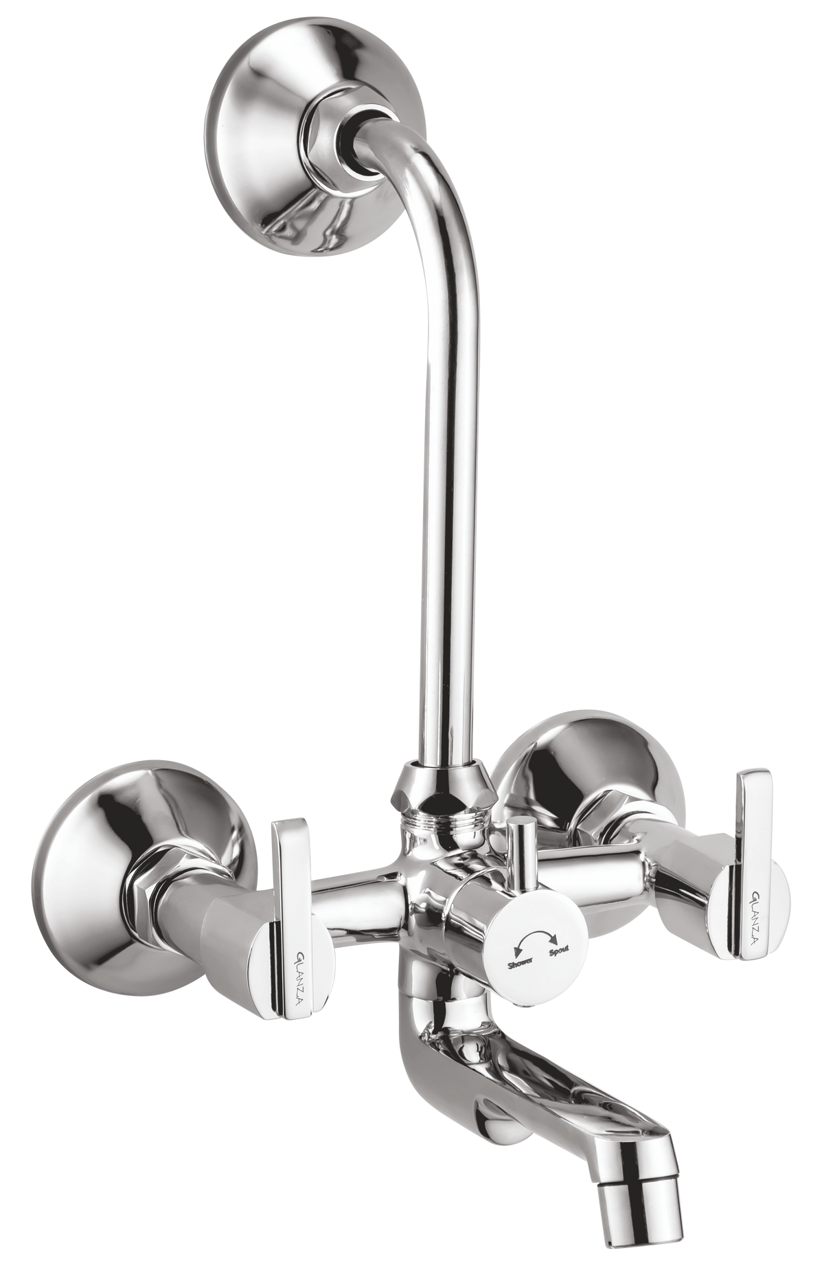 Wall Mixer Telephonic with L-Bend – GR-24 | Glanza Grace Collection