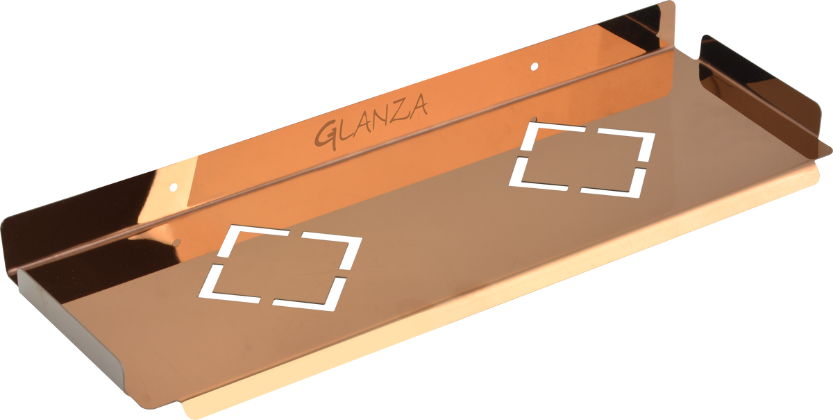 Front Shelf Fancy Rose Gold GFS-561RG | Glanza