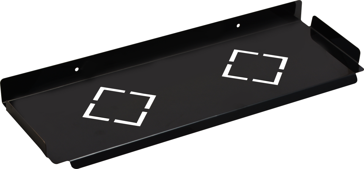 Front Shelf Fancy Black GFS-561B | Glanza