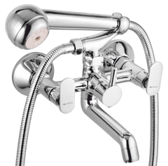 PR-25 Wall Mixer Telephonic with Crutch | Glanza Prime Collection