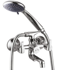 Wall Mixer Telephonic with Crutch – GR-25 | Glanza Grace Collection