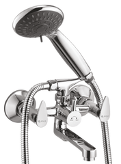 Wall Mixer Telephonic with Crutch AP-25 | Glanza Apollo