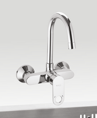 RY-30 Single Lever Sink Mixer Wall Mounted | Glanza Rays Collection