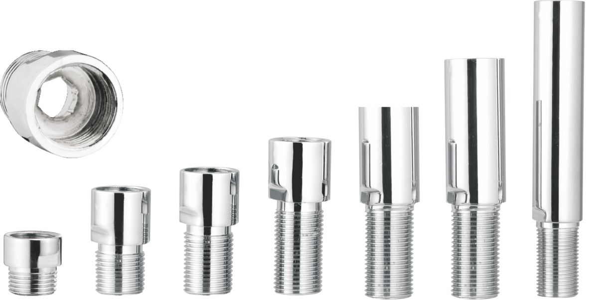 Extension Nipples Brass (1", 1.5", 2", 2.5", 3", 4", 6") | Allieds | Glanza