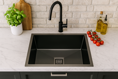Kitchen Sink | SINGLE BOWL BLACK by Glanza