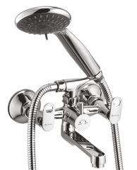 Wall Mixer Telephonic with Crutch OR-25 | Glanza Oreo