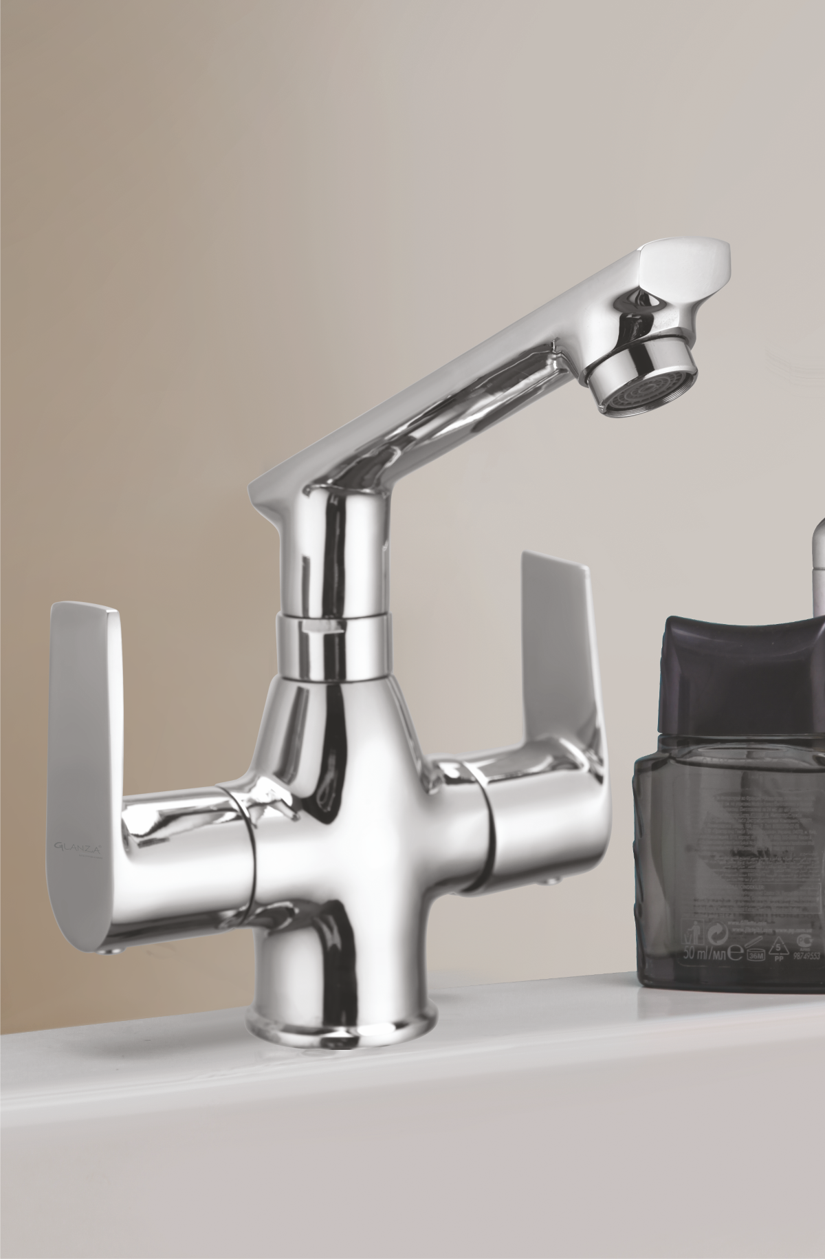Glanza Eros | ER-19 Centre Hole Basin Mixer Casted