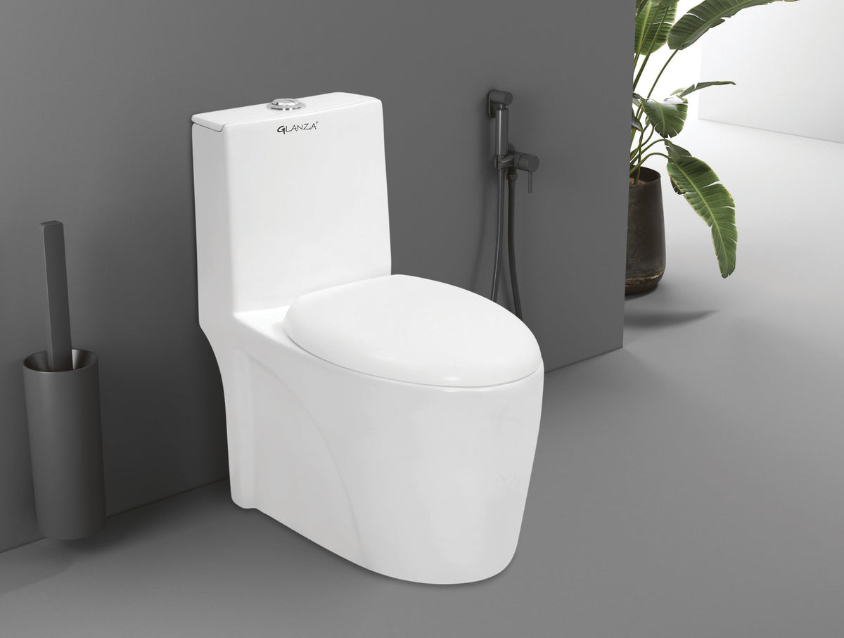 Washdown Closet LEVIS Glanza  | S-trap 300/225mm | P-trap 180mm